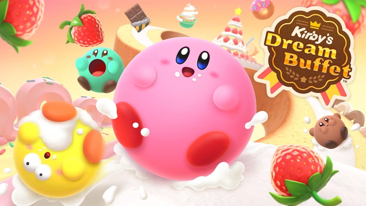 kirby's dream buffet key art