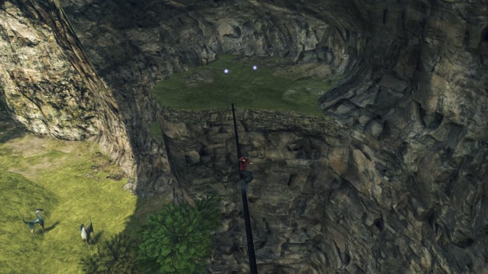 rope sliding Xenoblade Chronicles 3