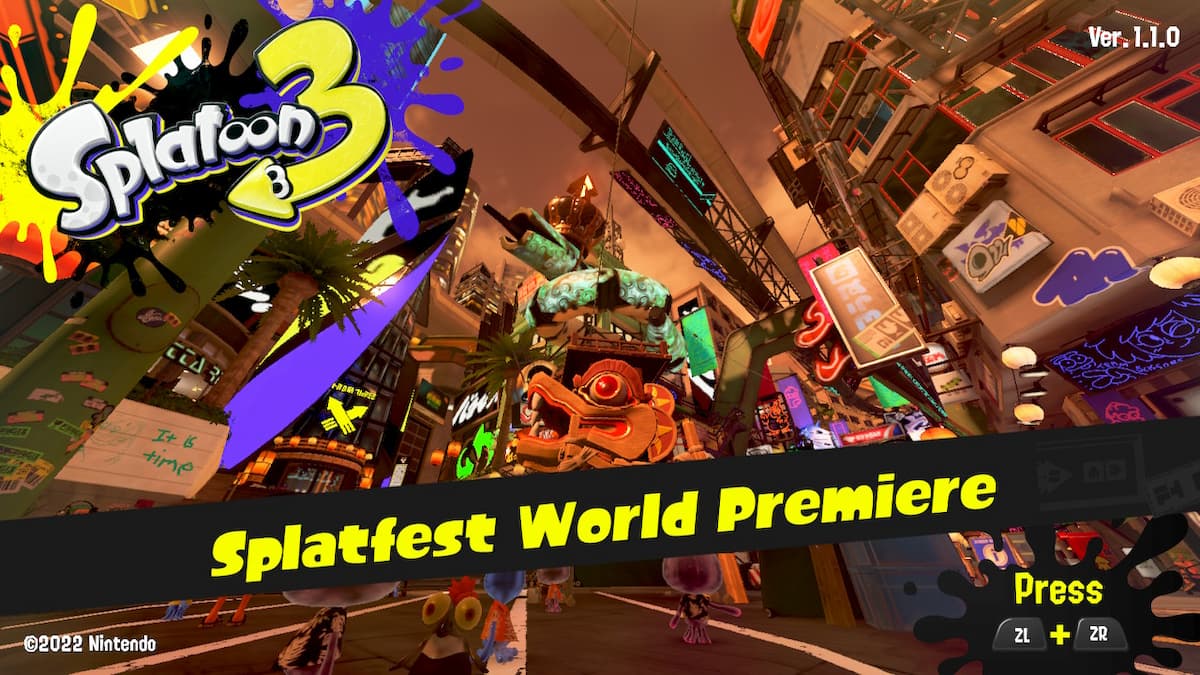 All 26 Playable Weapons in Splatoon 3 Splat Fest World Premiere