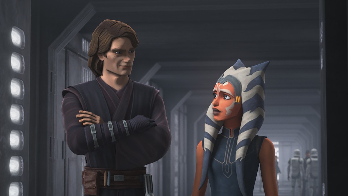 Anakin and Ahsoka