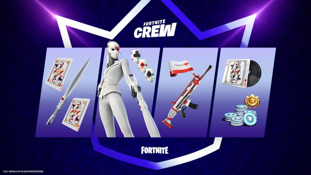 Items Included in September 2022 Fortnite Crew Pack