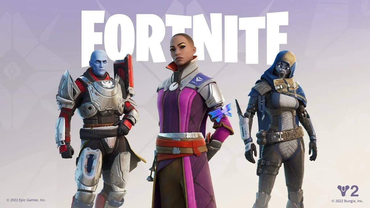 Fortnite and Destiny 2 crossover event