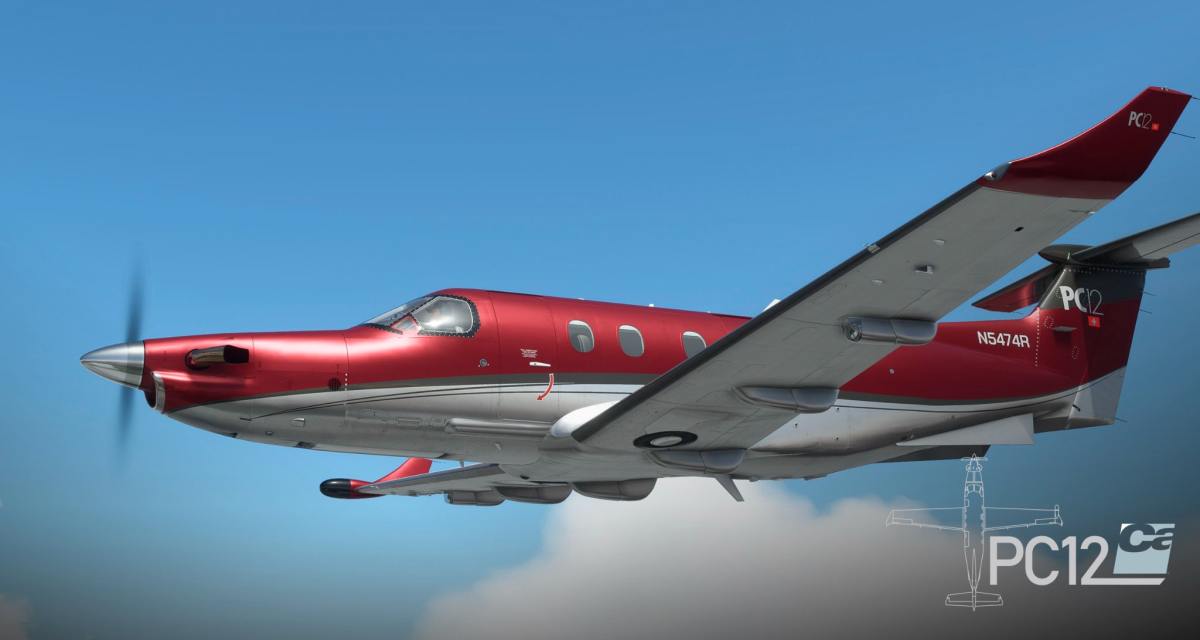 Microsoft Flight Simulator Pilatus PC-12