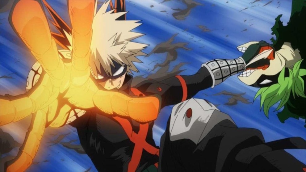 Bakugo in My Hero Academia