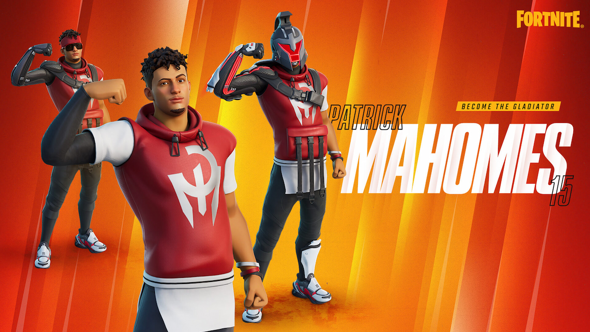 NFL Quarterback Patrick Mahomes Joins Fortnite Icon Series