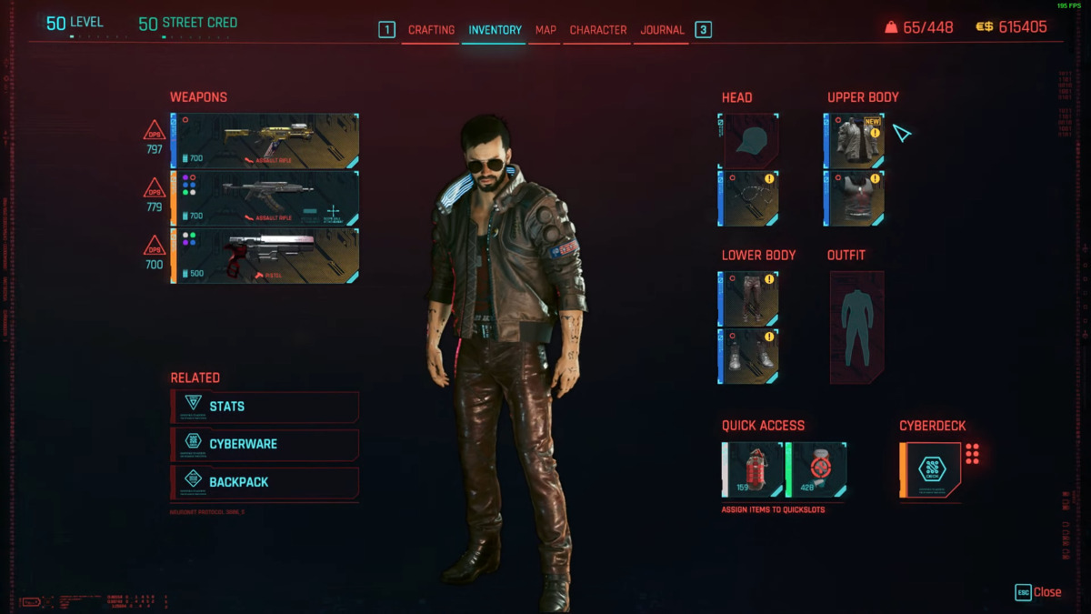 Cyberpunk 2077 David’s Jacket