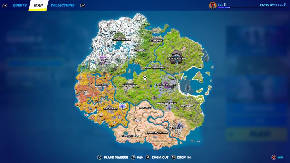 Chapter 3 Season 4 Map