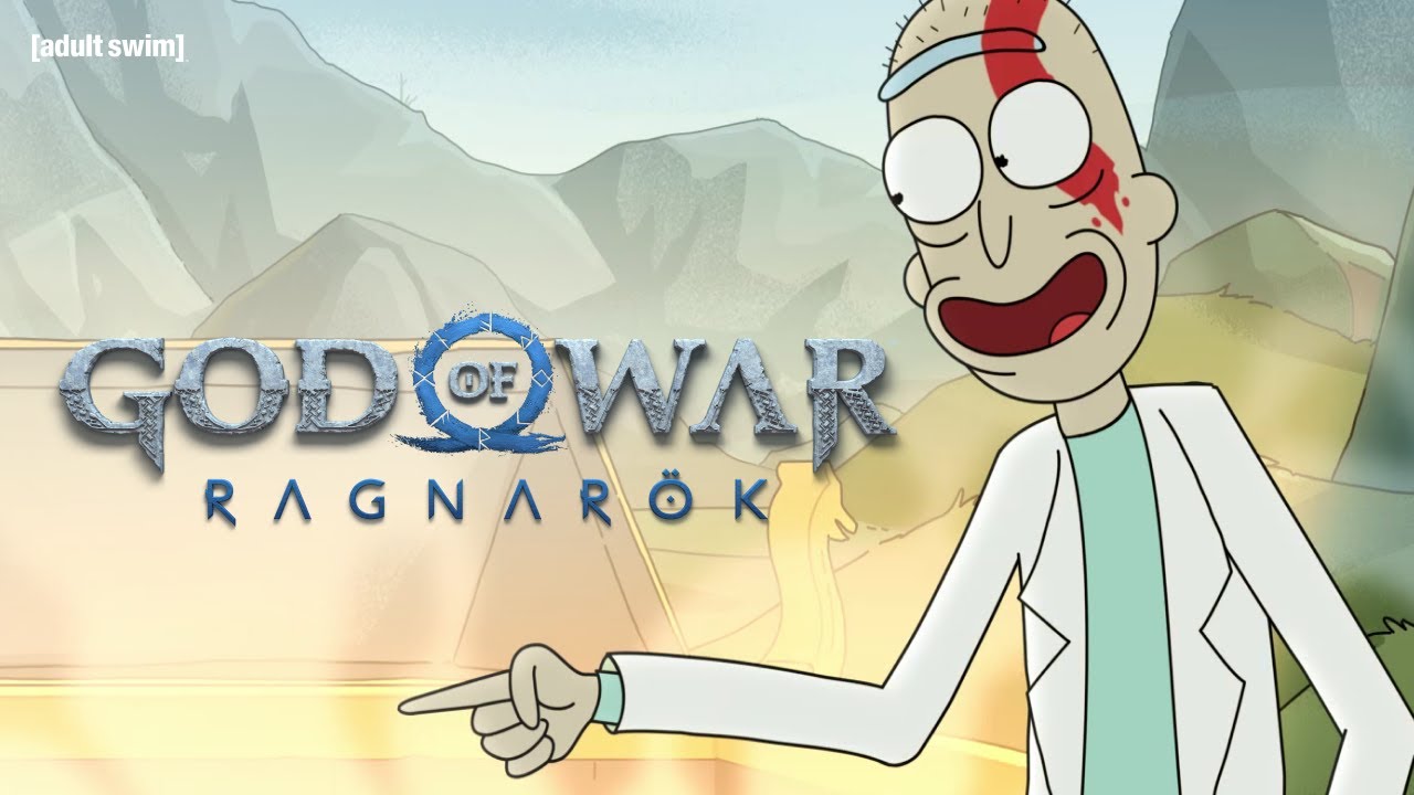 God of War Ragnarok Rick & Morty