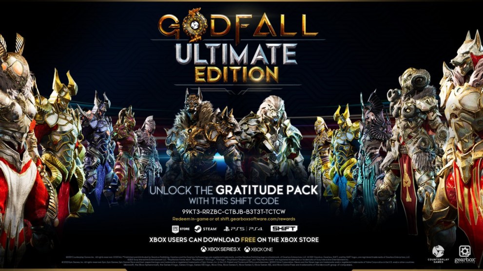 Godfall Gratitude Pack