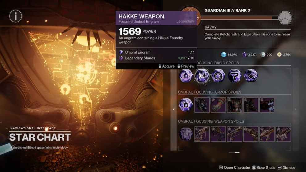 Hakke Weapon Engram