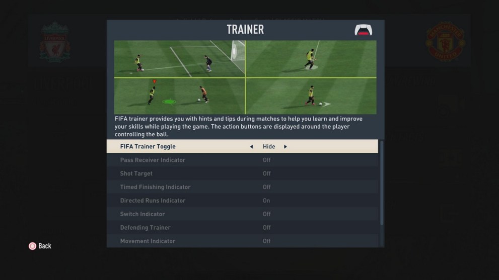 FIFA 23 Trainer in game