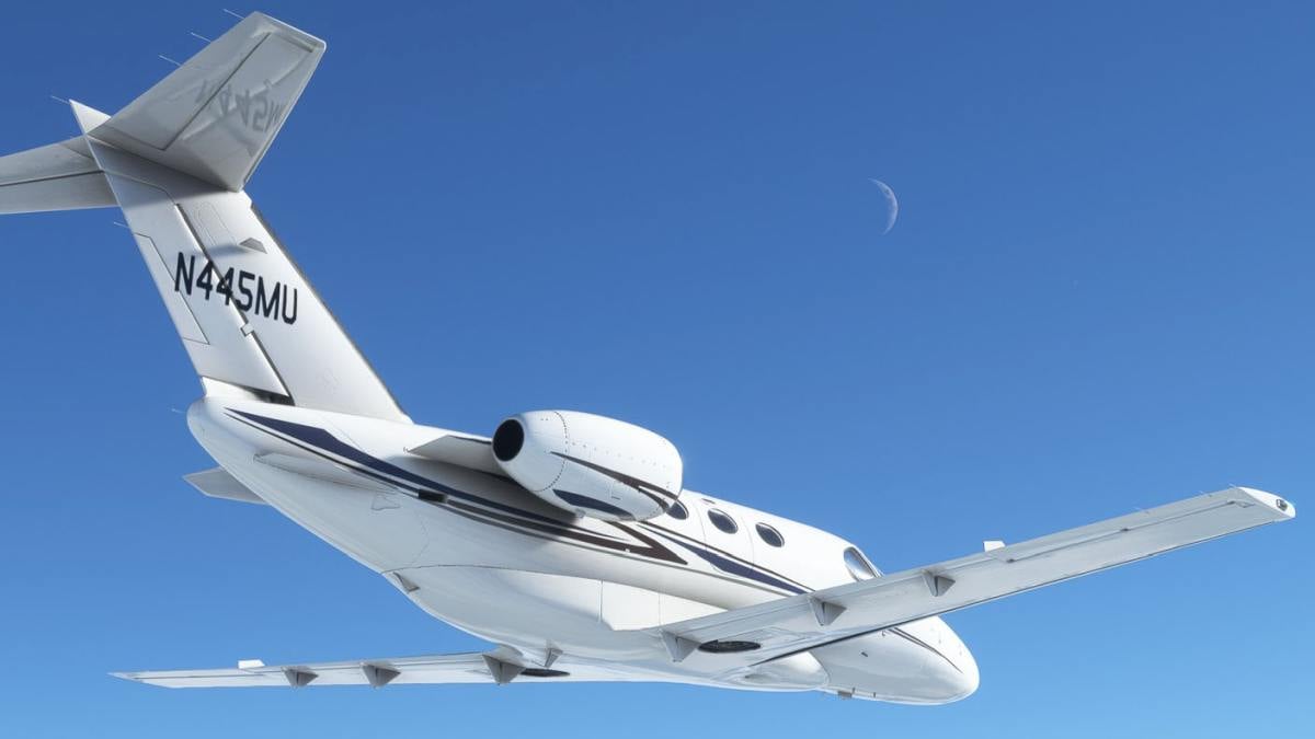 Microsoft Flight Simulator Citation Mustang