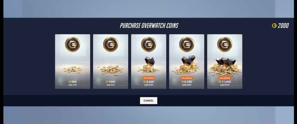 overwatch coins in overwatch 2