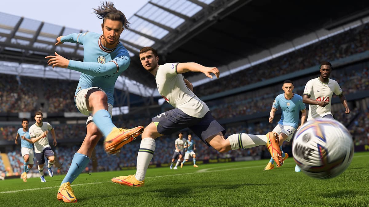 Jack Grealish shooting in FIFA 23