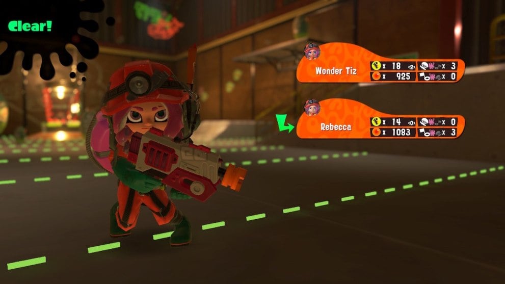 splatoon 3 salmon run results screen