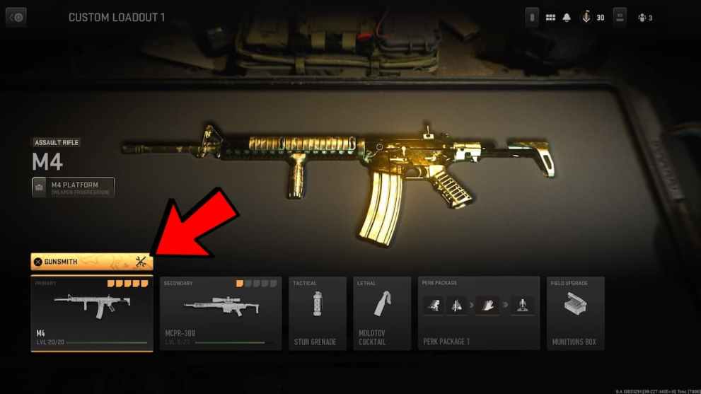 Customizing the Loadout in Modern Warfare 2