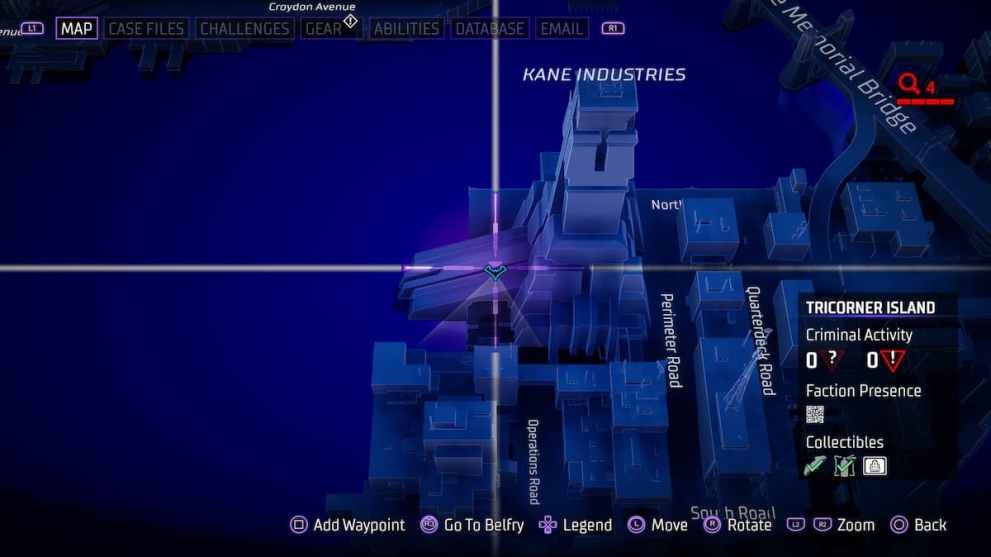Gotham Knights Batarang Locations 48 - Tricorner Island