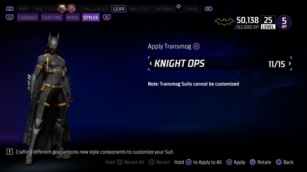 Batgirl Gotham Knights Knight Ops