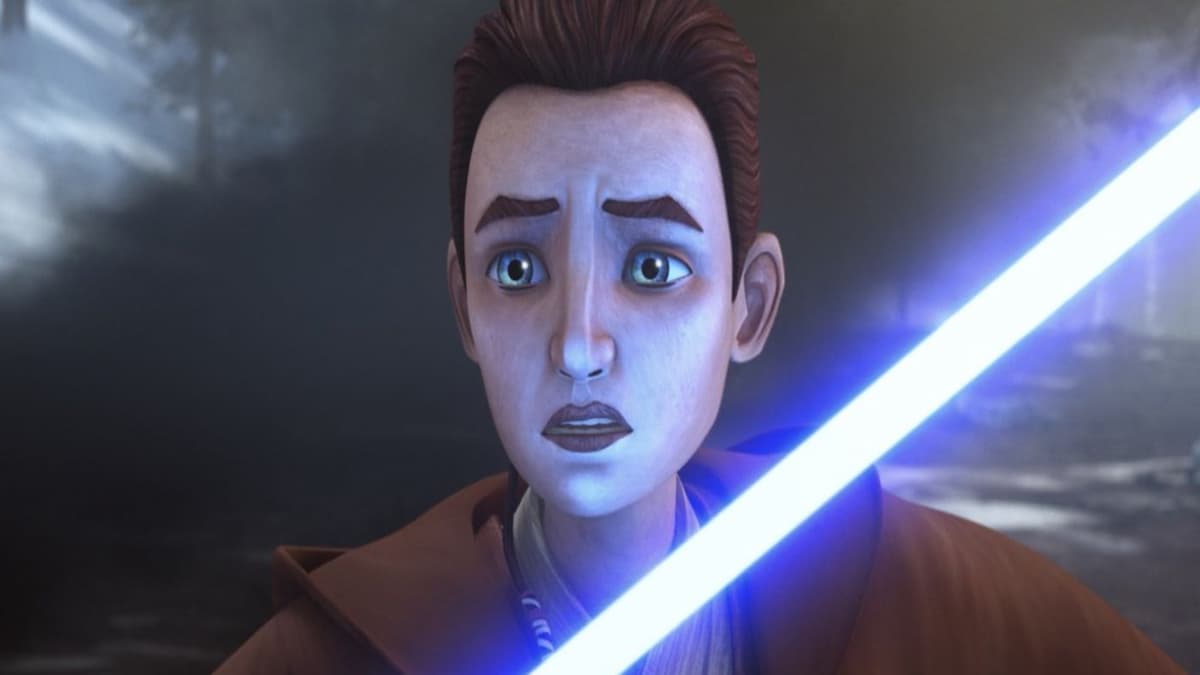 a scared Caleb Dume during Order 66