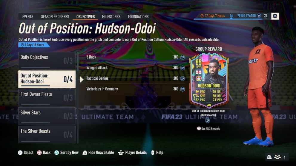 FIFA 23 Hudson-Odoi Unlock