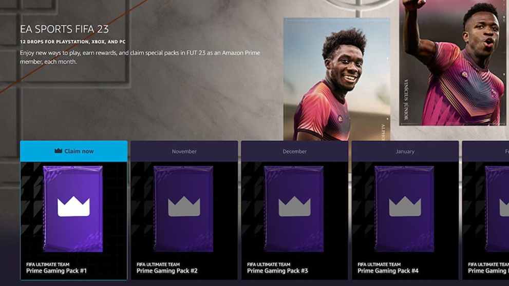 FIFA 23 Twitch Prime Gaming Pack