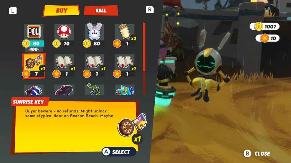 get planet keys first in Mario + Rabbids Sparks of Hope