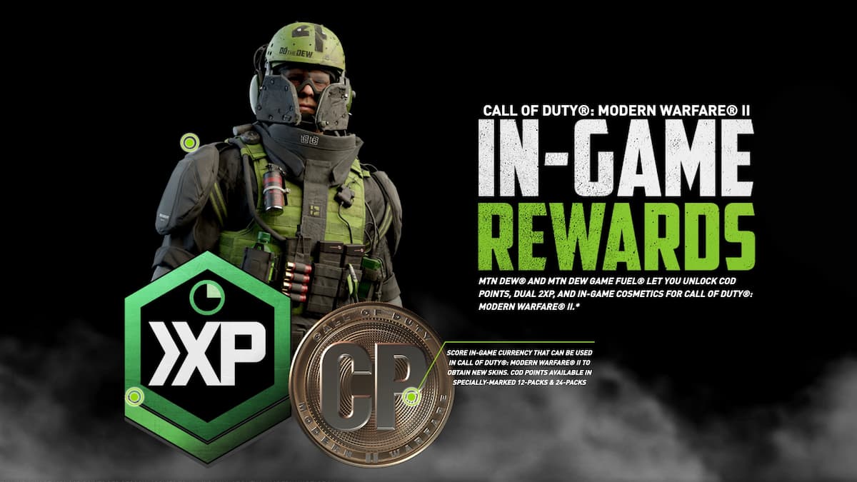 How to Redeem Mountain Dew 2XP & Cosmetic Codes in CoD Modern Warfare 2