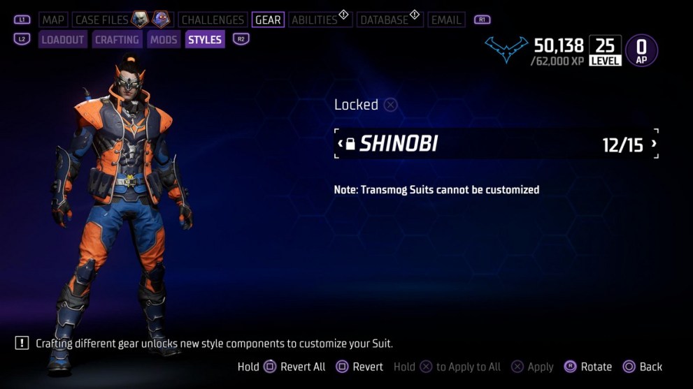 Nightwing Gotham Knights Shinobi