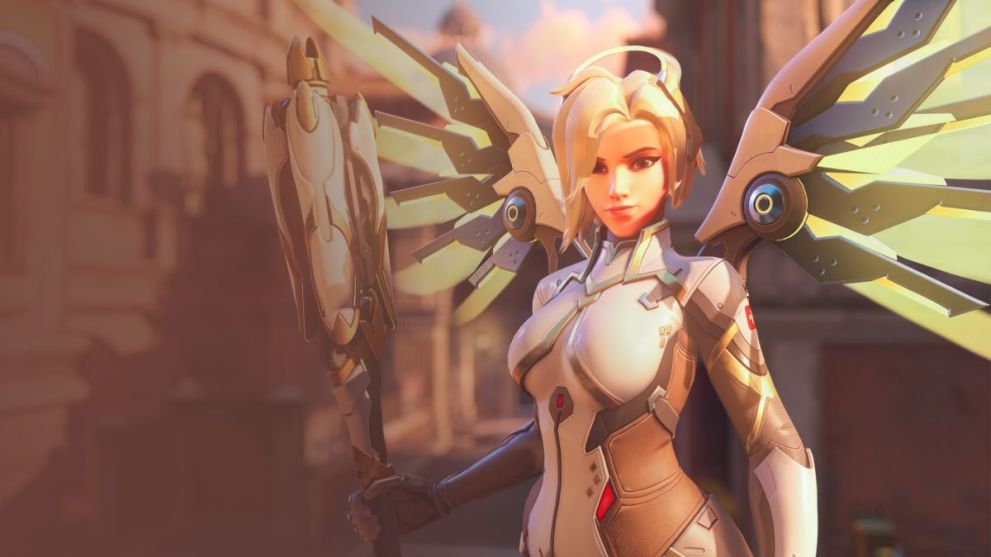 Mercy's design in Overwatch 2