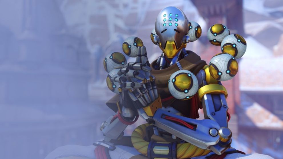 Zenyatta's design design in Overwatch 2