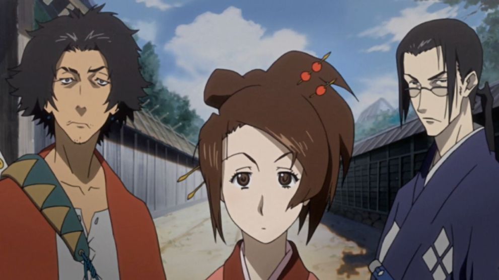 The cast of Samurai Champloo