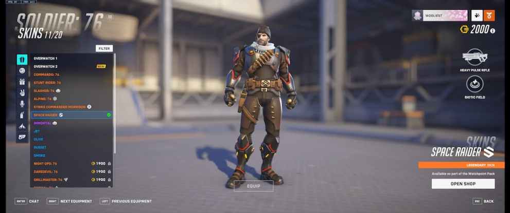 soldier space ranger skin