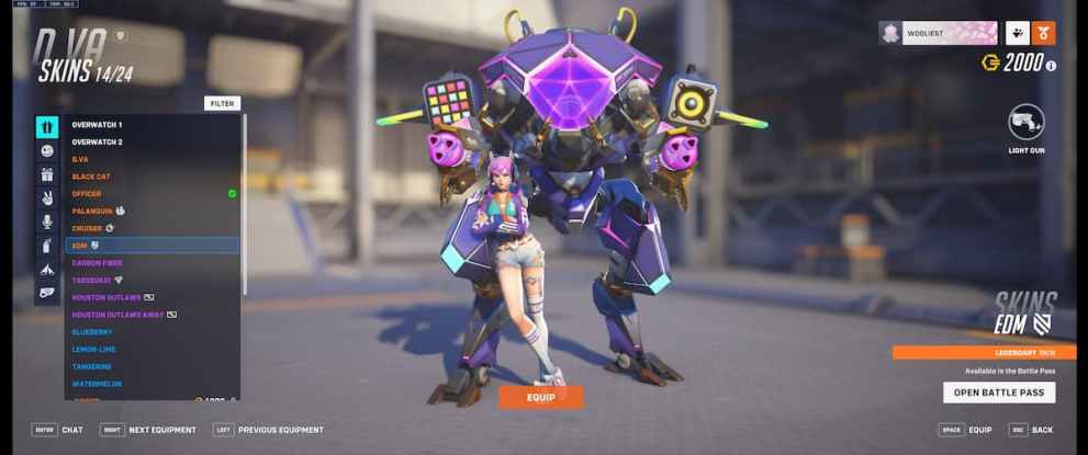 d.va edm skin