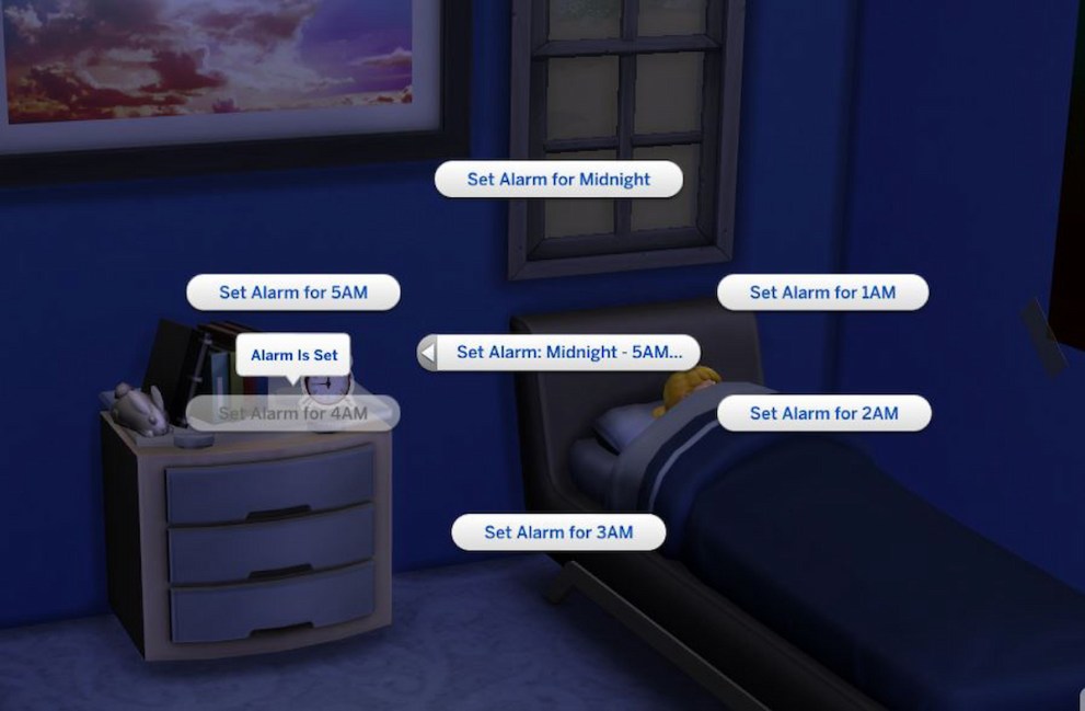 Sims alarm mod