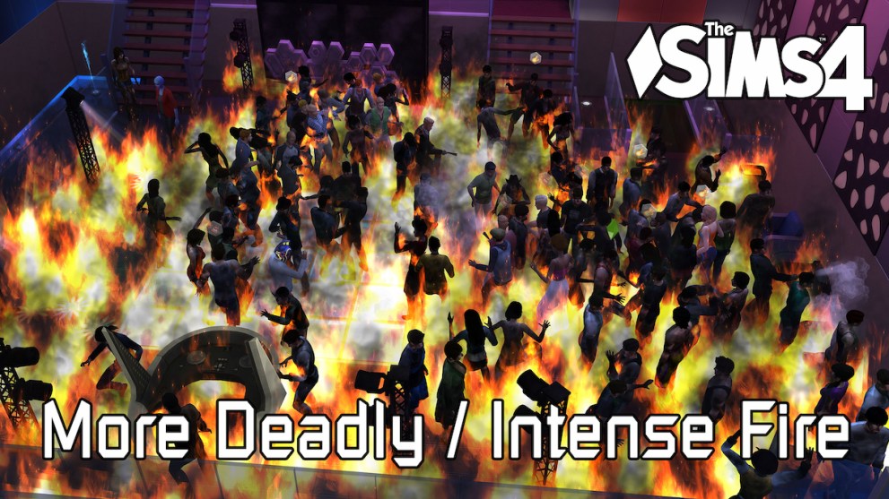 Sims fire mod