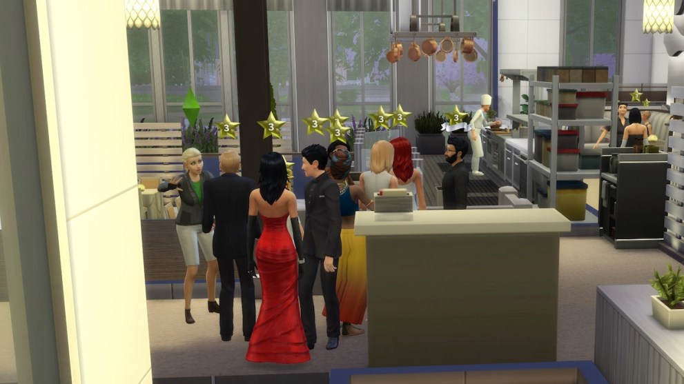 Sims restaraunt mod