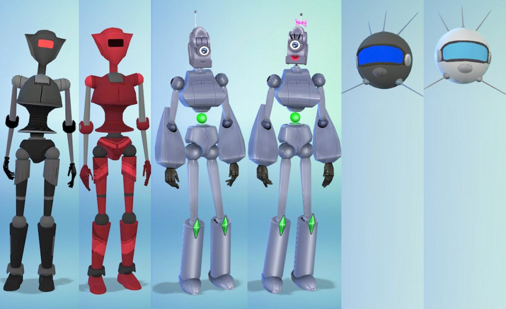 Sims robot mod