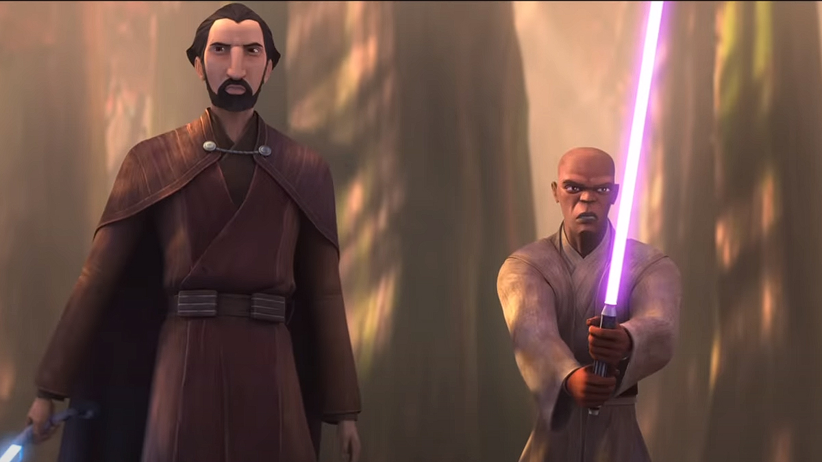 young count dooku and mace windu