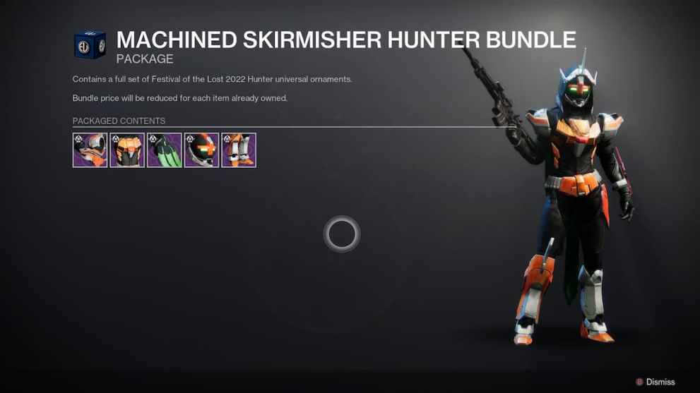 Destiny 2: Festival of the Lost 2022 Hunter Bundle