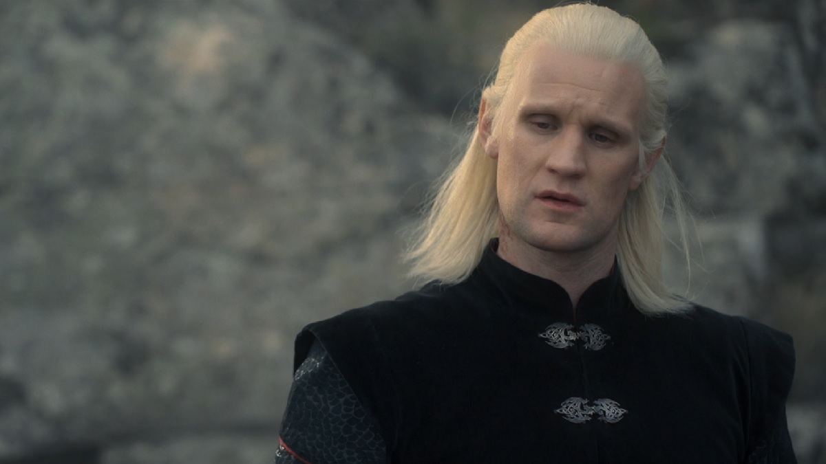 Daemon Targaryen with a mark in House of the Dragon