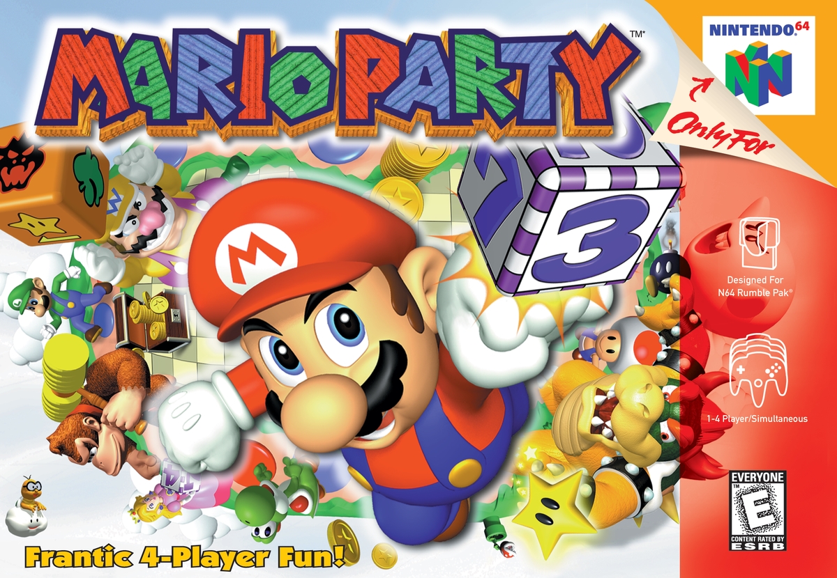 mario party box art n64 nso