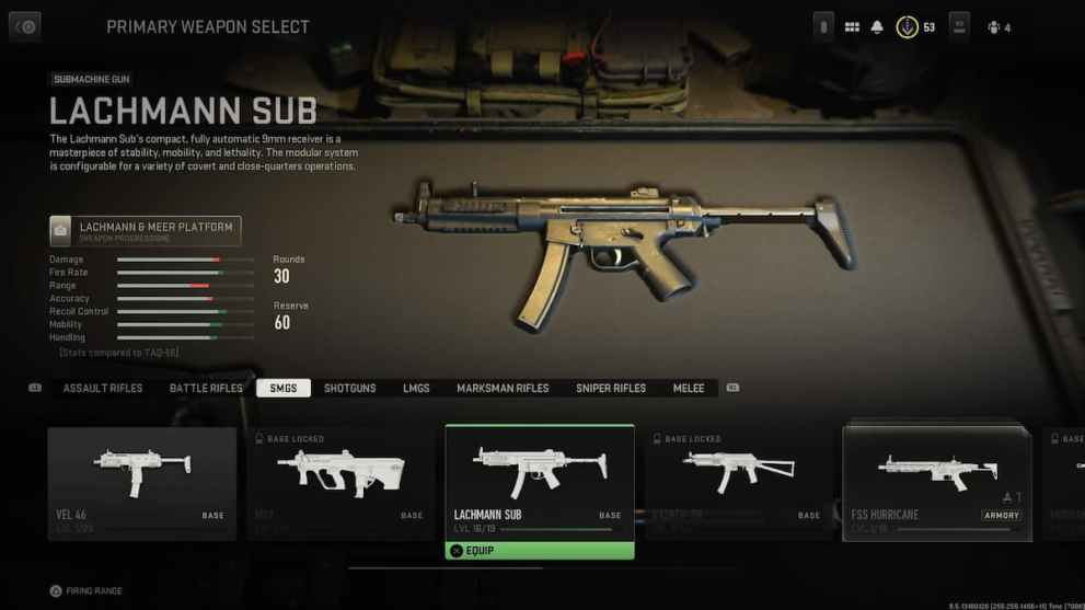 The Lachmann Sub in Call of Duty: Modern Warfare 2