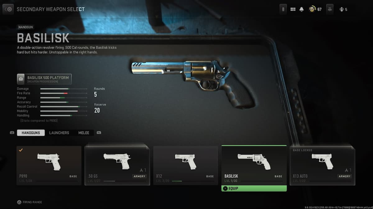 The Basilisk Pistol