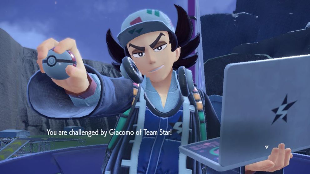 Giacomo in Pokemon Scarlet & Violet