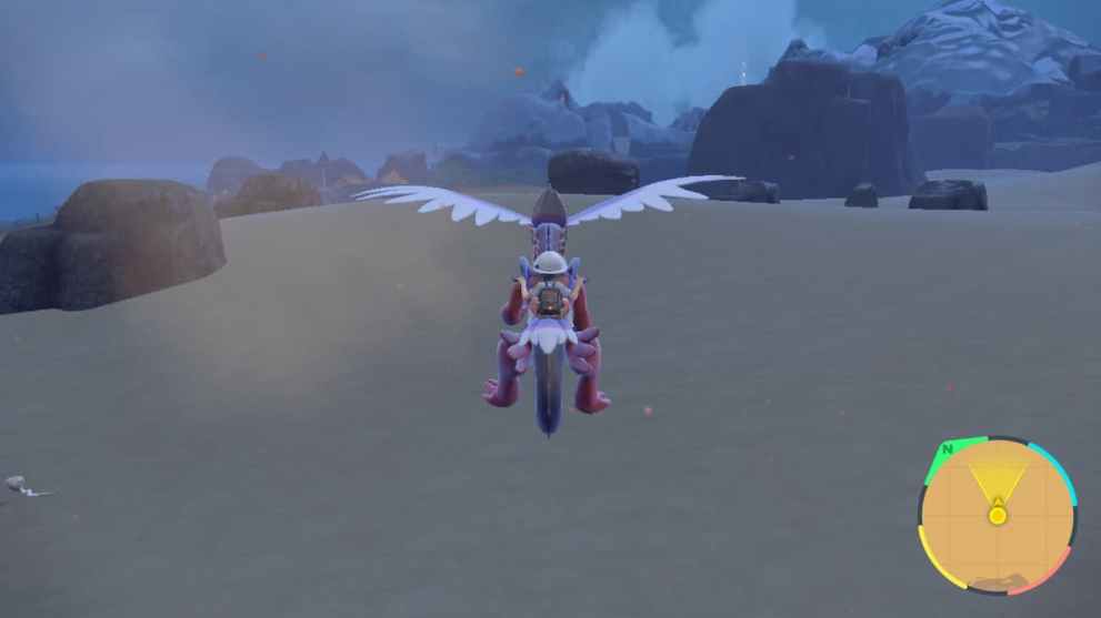 Gliding in Pokemon Scarlet and Violet