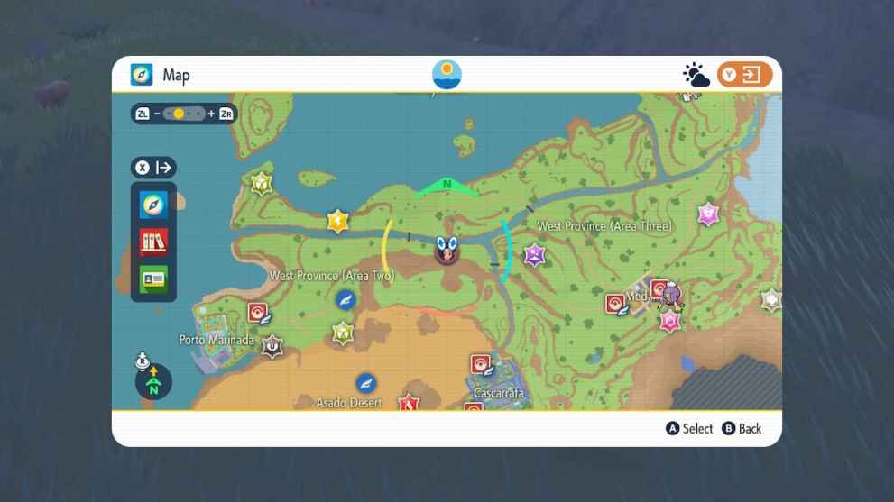 West Providence (Area Two) in Pokemon Scarlet and Violet