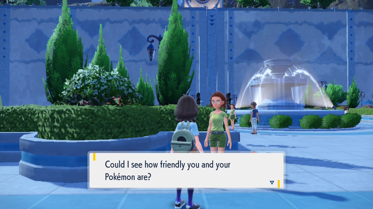 The Friendship Checker in Pokemon Scarlet & Violet