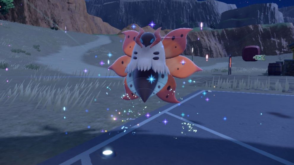 Volcarona in Pokemon Scarlet & Violet