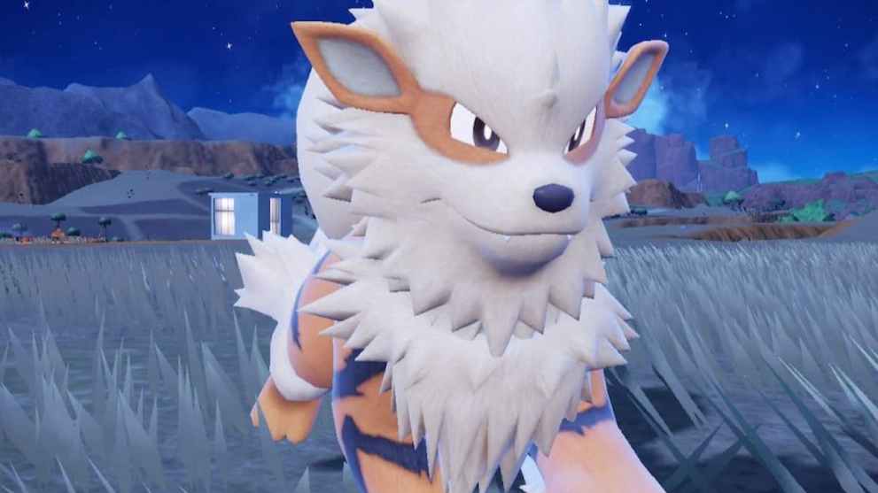 Arcanine in Pokemon Scarlet and Violet.