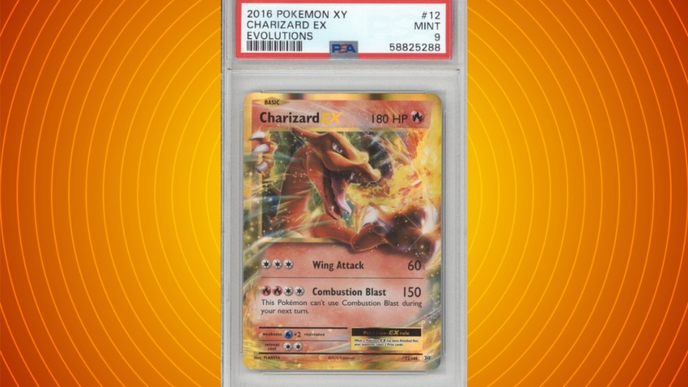 Charizard EX Card 12/108 XY Evolutions